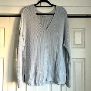 Lucky Brand light blue knit sweater